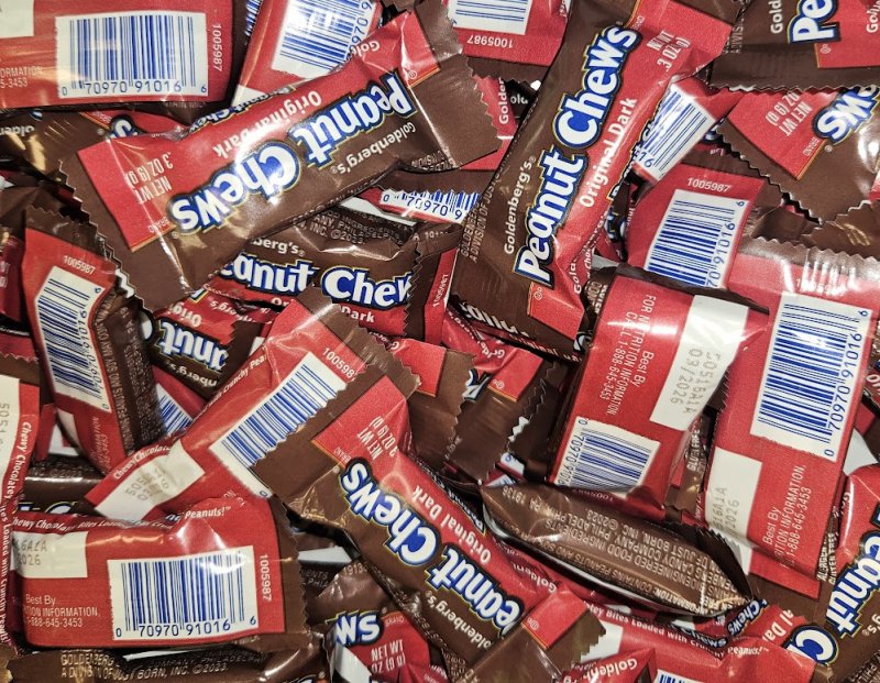 Peanut Chews - Candy Barrel Myrtle Beach