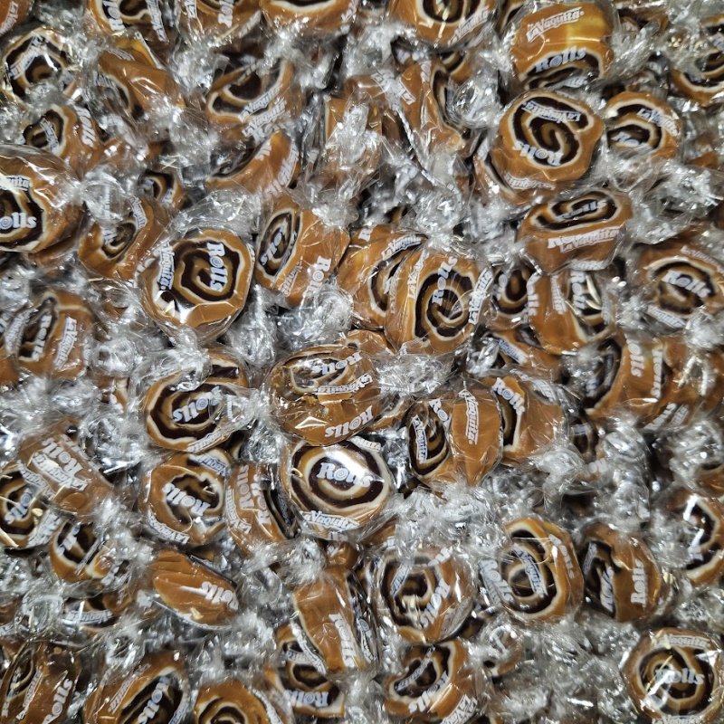 Caramel Chocolate Rolls - Candy Barrel Myrtle Beach